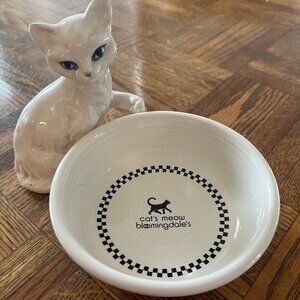 Signature Bloomingdale's Cat Bowl